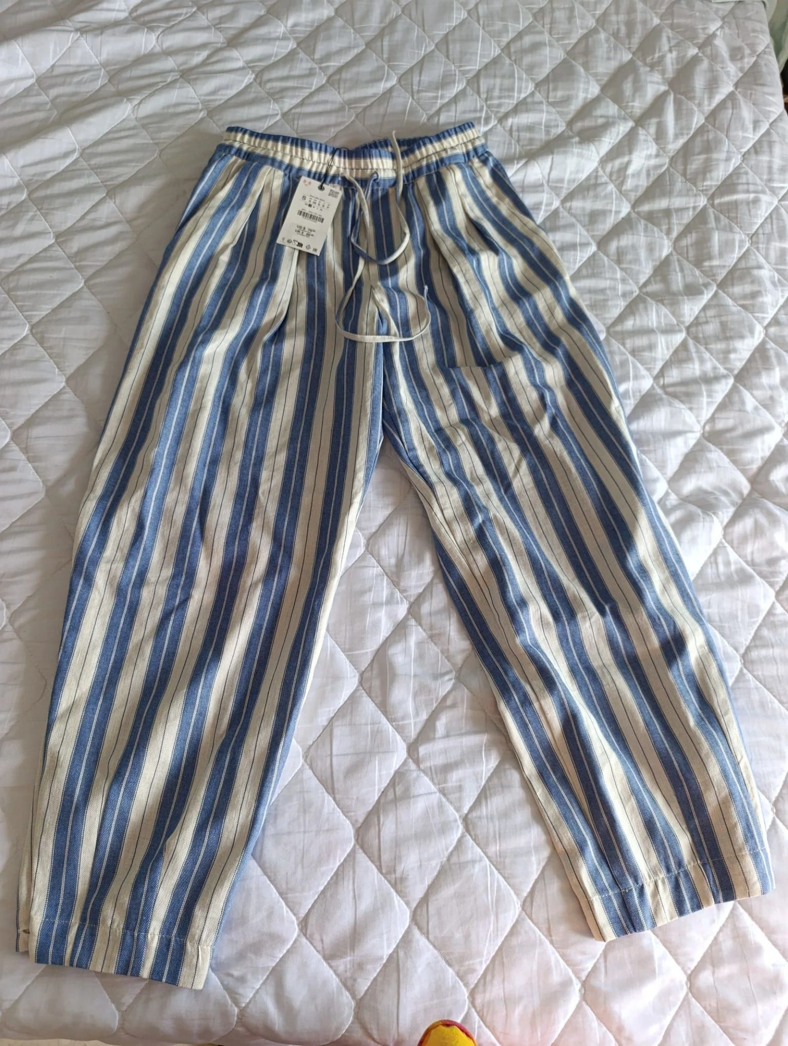 Pantalón Zara pijamero de rayas talla S